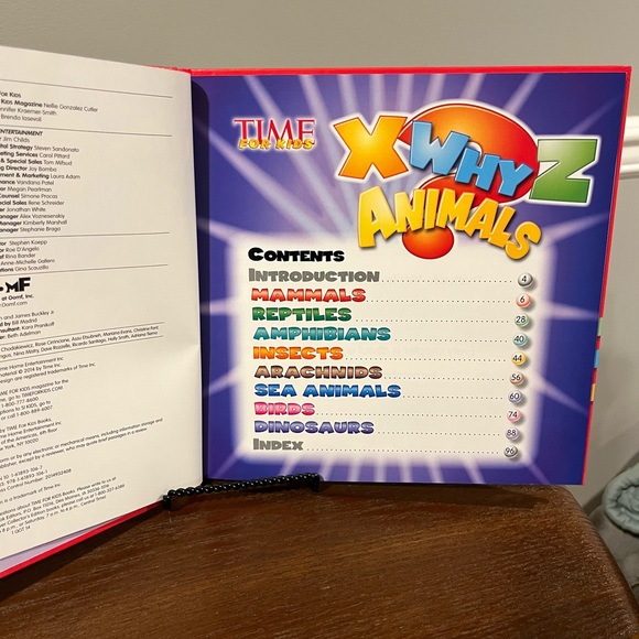 The X Why Z Animals Little Kids Ask We Answer Book NWT - Picture 3 of 9